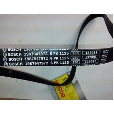 Ремень поликлиновой 6PK1125 Bosch 1987947972