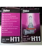 Лампа противотуманнок H11 12V 55W VALEO 032525