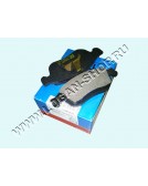 Колодки тормозные передние Zekkert BS-1221 Duster 1.6 Lada Largus, Almera аналог 7701208422 410608481R комплект